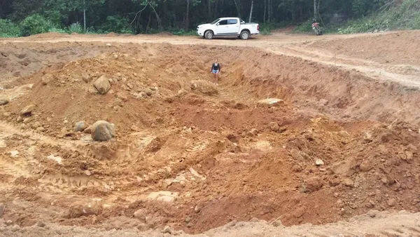 Antes - Início das obras
